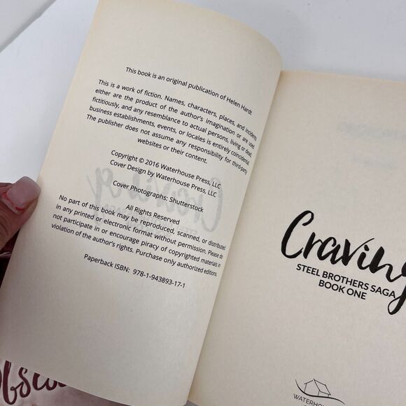 Helen Hardt STEEL BROTHERS Saga Book Series Lot CRAVING OBSESSION POSSESSION - Picture 7 of 9